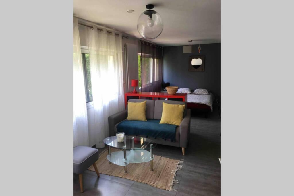 Bel Appartement En Rez De Jardin, 10Min Centre Et 300M Quais De Seine Wifi Rouen Exteriör bild