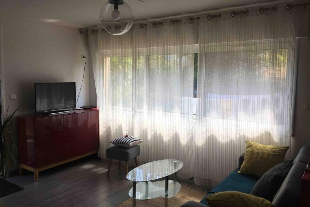 Bel Appartement En Rez De Jardin, 10Min Centre Et 300M Quais De Seine Wifi Rouen Exteriör bild